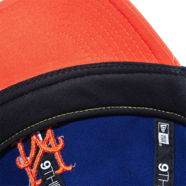 NEWERA ニューエラ 9THIRTY Powered by GORO NAKATSUGAWA(min-nano) ニューヨーク・メッツ ダークロイヤル バーントオレンジバイザー 14124654