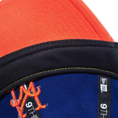 NEWERA ニューエラ 9THIRTY Powered by GORO NAKATSUGAWA(min-nano) ニューヨーク・メッツ ダークロイヤル バーントオレンジバイザー 14124654