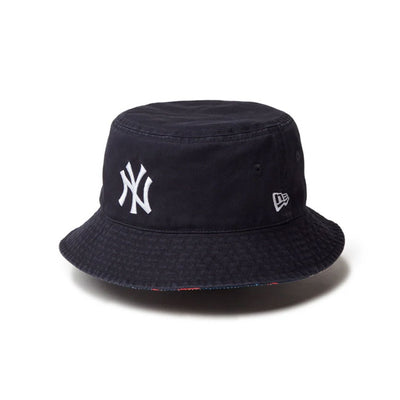 NEWERA ニューエラ バケット01 リバーシブル MLB Reversible Hat ニューヨーク・ヤンキース ネイビー 14307407