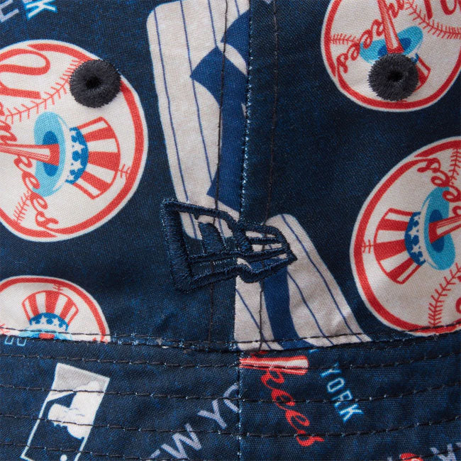 NEWERA ニューエラ バケット01 リバーシブル MLB Reversible Hat ニューヨーク・ヤンキース ネイビー 14307407