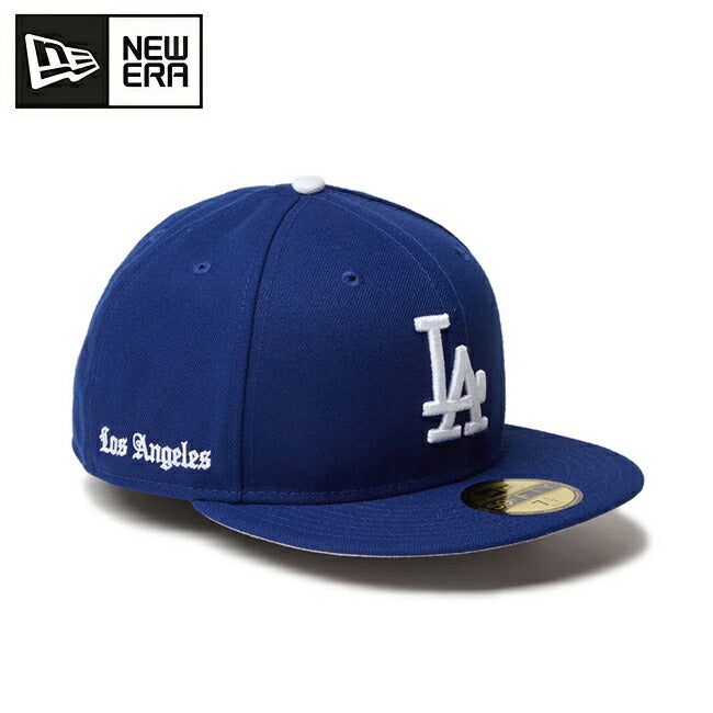 NEWERA ニューエラ 59FIFTY MLB Old English ロサンゼルス・ドジャース ダークロイヤル 14307691