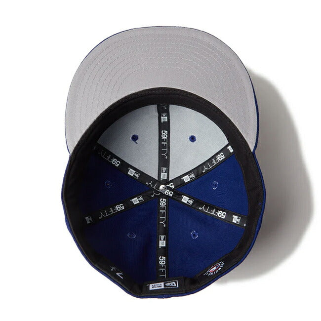 NEWERA ニューエラ 59FIFTY MLB Old English ロサンゼルス・ドジャース ダークロイヤル 14307691