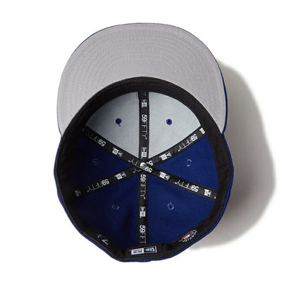 NEWERA ニューエラ 59FIFTY MLB Old English ロサンゼルス・ドジャース ダークロイヤル 14307691