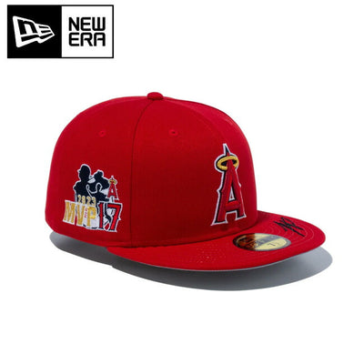 NEWERA ニューエラ 59FIFTY Shohei Ohtani American League MVP & Home Runs Leaders ロサンゼルス・エンゼルス スカーレット 14339797