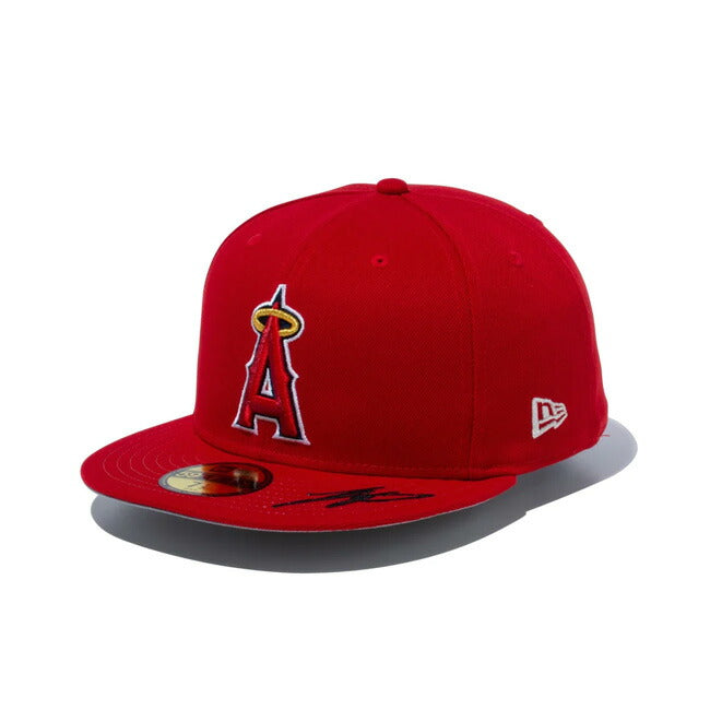 NEWERA ニューエラ 59FIFTY Shohei Ohtani American League MVP & Home Runs Leaders ロサンゼルス・エンゼルス スカーレット 14339797