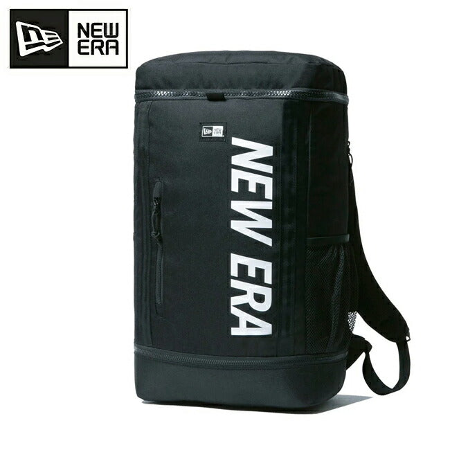NEWERA ニューエラ ボックスパック 32L プリントロゴ ブラック×ホワイト 14521362