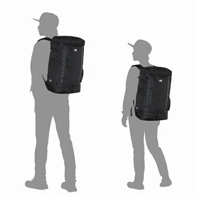 NEWERA ニューエラ ボックスパック 32L プリントロゴ ブラック×ホワイト 14521362