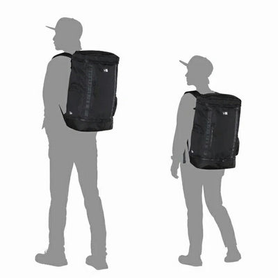 NEWERA ニューエラ ボックスパック 32L プリントロゴ ブラック×ホワイト 14521362