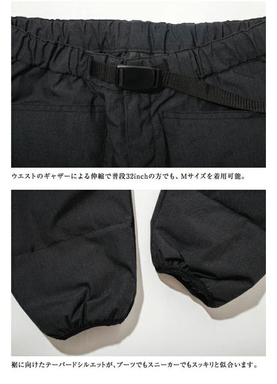 【予約受付中★10月上旬発送予定】NANGA ナンガ 別注モデル HINOC DOWN PANTS ヒノックダウンパンツ