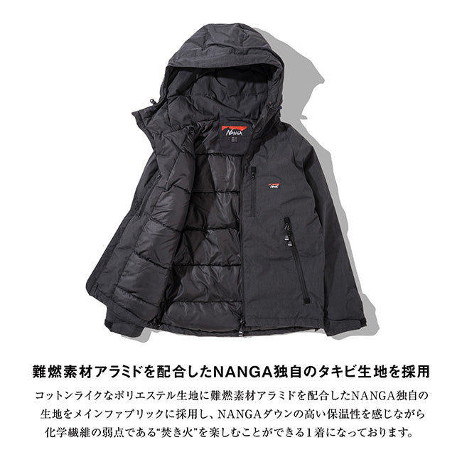 NANGA / HINOC DOWN JACKET/ヒノックダウンジャケット/M/ポリエステル/グレー 別注モデル HINOC DOWN JACKET ヒノックダウンジャケット – アウトドア