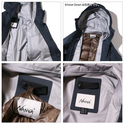 NANGA ナンガ AURORA 3LAYER FIELD SHELL PARKA オーロラ3レイヤーフィールドシェルパーカー