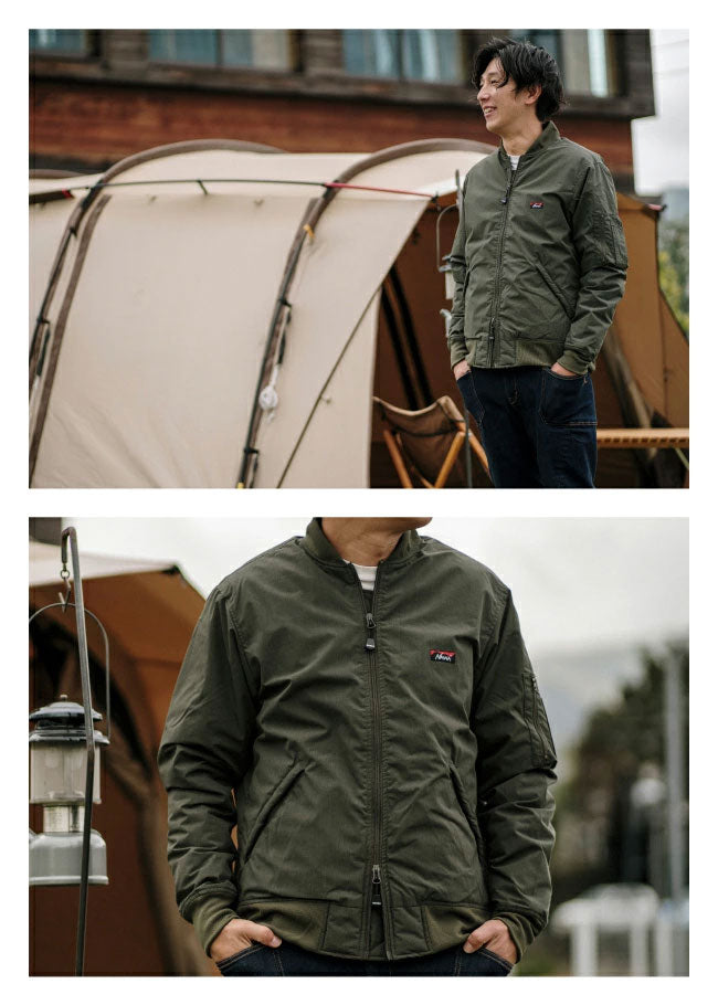 【予約受付中★10月上旬発送予定】NANGA ナンガ 別注 HINOC DOWN JACKET MA-1 ヒノックダウンジャケット MA-1