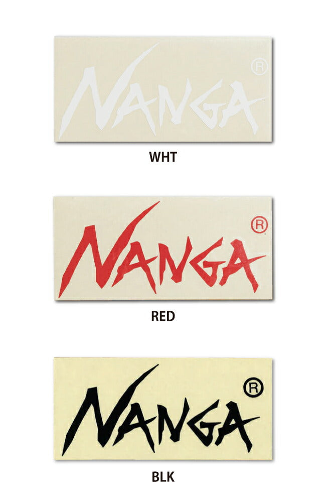 NANGA ナンガ CUTTING STICKER S カッティングステッカー