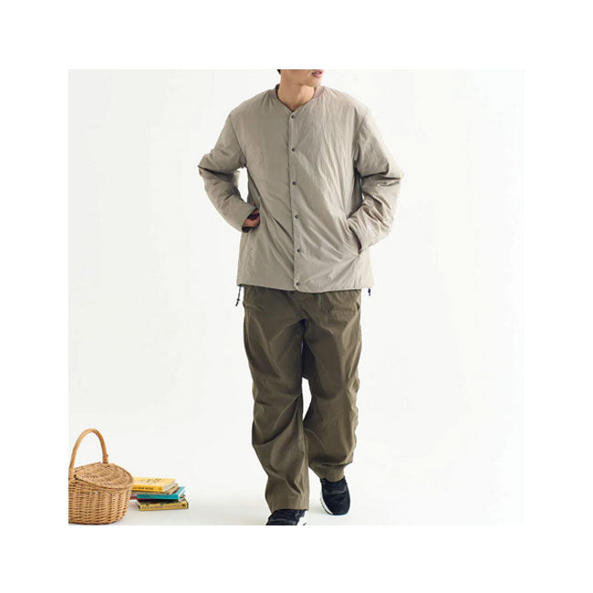 NANGA ナンガ NO COLLAR SOFT DOWN CARDIGAN ノーカラーソフトダウンカーディガン