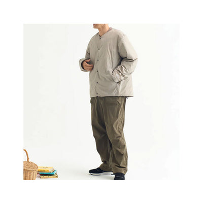 NANGA ナンガ NO COLLAR SOFT DOWN CARDIGAN ノーカラーソフトダウンカーディガン
