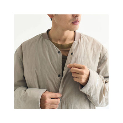 NANGA ナンガ NO COLLAR SOFT DOWN CARDIGAN ノーカラーソフトダウンカーディガン