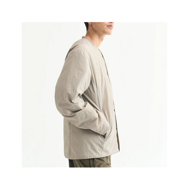 NANGA ナンガ NO COLLAR SOFT DOWN CARDIGAN ノーカラーソフトダウンカーディガン