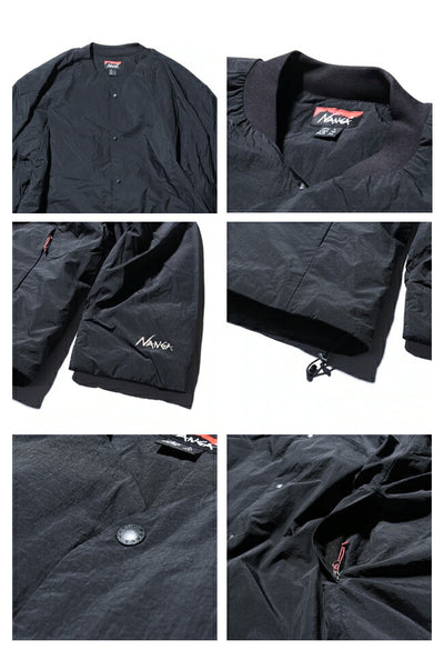 NANGA ナンガ NO COLLAR SOFT DOWN CARDIGAN ノーカラーソフトダウンカーディガン