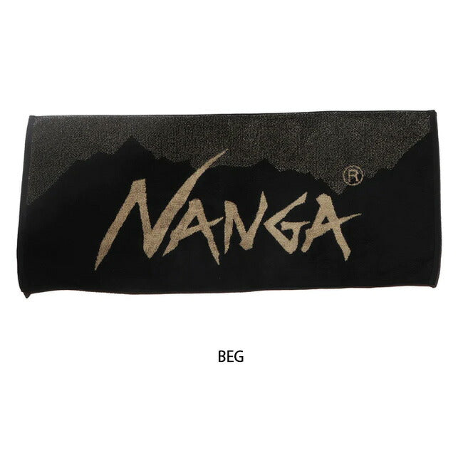 NANGA - LOGO FACE TOWEL ナンガロゴフェイスタオル｜タオル