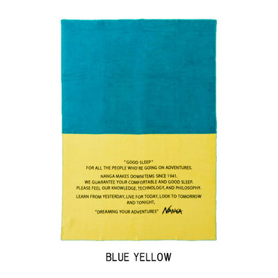 NANGA ナンガ GOOD SLEEP BORDER COTTON BLANKET S グットスリープボーダーコットンブランケットシングル