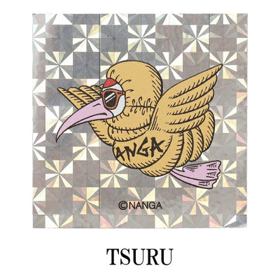NANGA ナンガ HOLOGRAPHIC GAAACY SQUARE STICKER ホログラフィックガーシースクエアステッカー