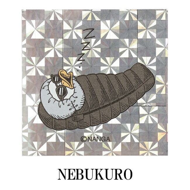 NANGA ナンガ HOLOGRAPHIC GAAACY SQUARE STICKER ホログラフィックガーシースクエアステッカー