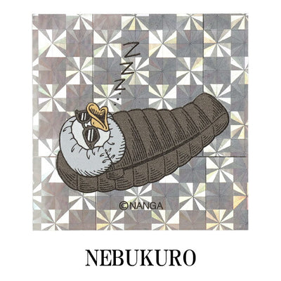 NANGA ナンガ HOLOGRAPHIC GAAACY SQUARE STICKER ホログラフィックガーシースクエアステッカー