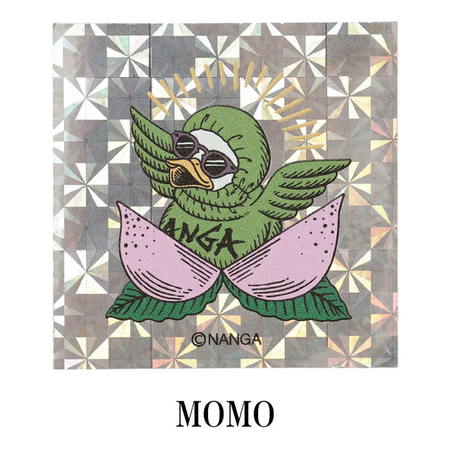 NANGA ナンガ HOLOGRAPHIC GAAACY SQUARE STICKER ホログラフィックガーシースクエアステッカー