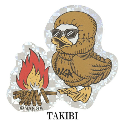 NANGA ナンガ HOLOGRAPHIC GAAACY STICKER ホログラフィックガーシーステッカー