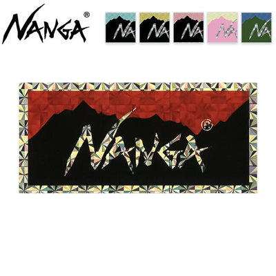 NANGA ナンガ HOLOGRAPHIC LOGO STICKER ホログラフィックロゴステッカー