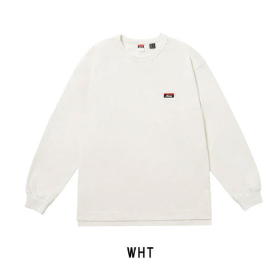 NANGA ナンガ ECO HYBRID BOX LOGO EMBROIDERY L/S TEE エコハイブリッドボックスロゴエンブロイダリーロングスリーブティー