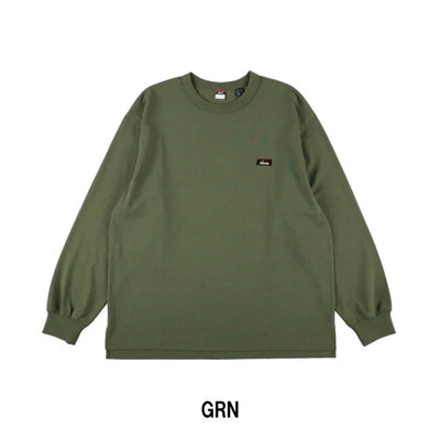 NANGA ナンガ ECO HYBRID BOX LOGO EMBROIDERY L/S TEE エコハイブリッドボックスロゴエンブロイダリーロングスリーブティー