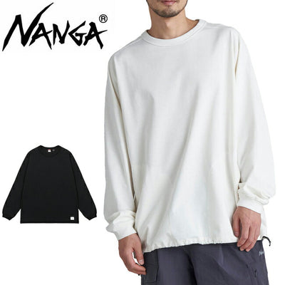NANGA ナンガ ECO HYBRID OVERSIZED L/S TEE エコハイブリッドオーバーサイズドロングスリーブティー