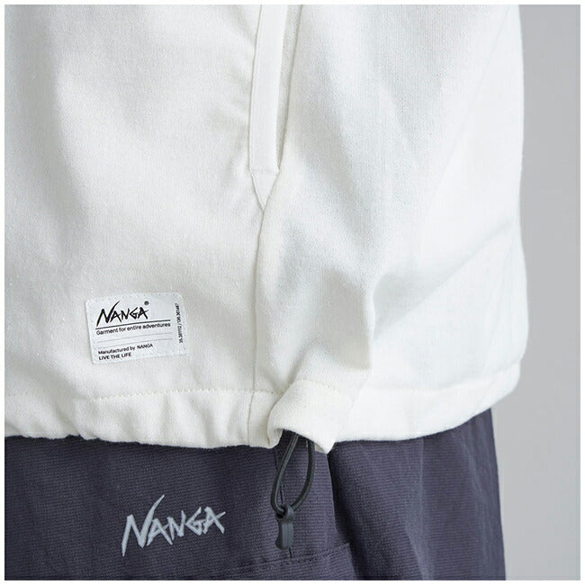 NANGA ナンガ ECO HYBRID OVERSIZED L/S TEE エコハイブリッドオーバーサイズドロングスリーブティー