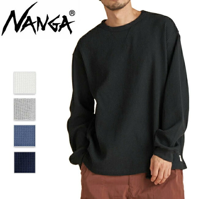 NANGA ナンガ ECO HYBRID WAFFLE L/S TEE エコハイブリッドワッフルロングスリーブティー