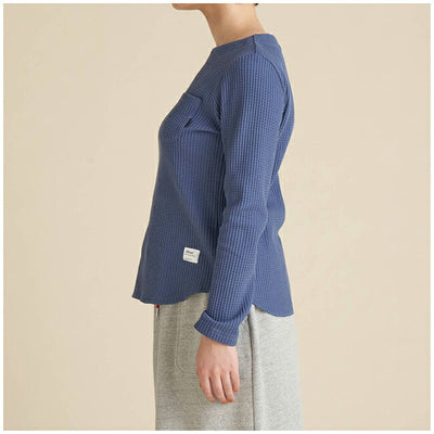 NANGA ナンガ ECO HYBRID WAFFLE B.NECK L/S TEE エコハイブリッドワッフルボートネックロングスリーブティー