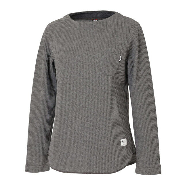 NANGA ナンガ ECO HYBRID WAFFLE B.NECK L/S TEE エコハイブリッドワッフルボートネックロングスリーブティー