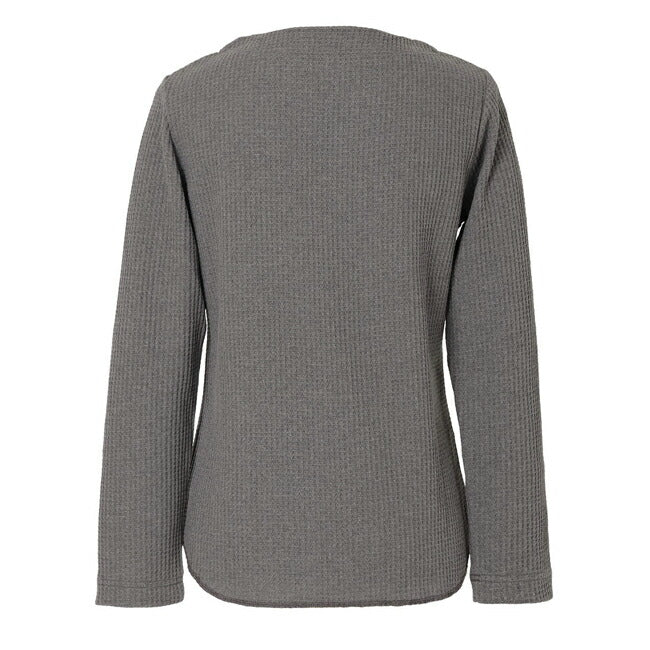 NANGA ナンガ ECO HYBRID WAFFLE B.NECK L/S TEE エコハイブリッドワッフルボートネックロングスリーブティー