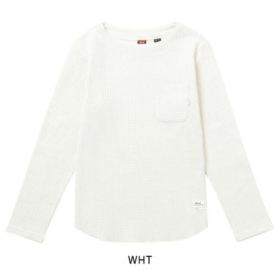 NANGA ナンガ ECO HYBRID WAFFLE B.NECK L/S TEE エコハイブリッドワッフルボートネックロングスリーブティー