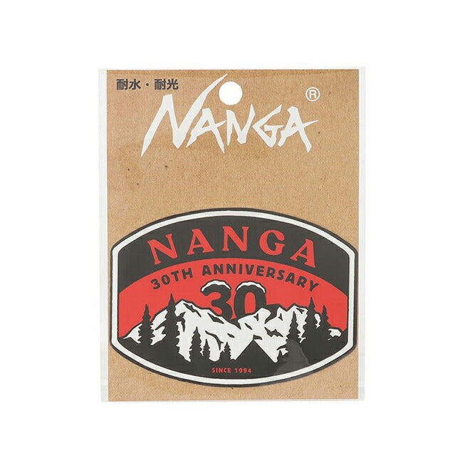 NANGA ナンガ NANGA 30TH ANNIVERSARY STICKER ナンガ30周年ステッカー