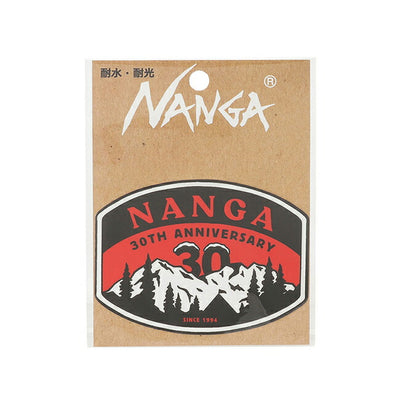 NANGA ナンガ NANGA 30TH ANNIVERSARY STICKER ナンガ30周年ステッカー