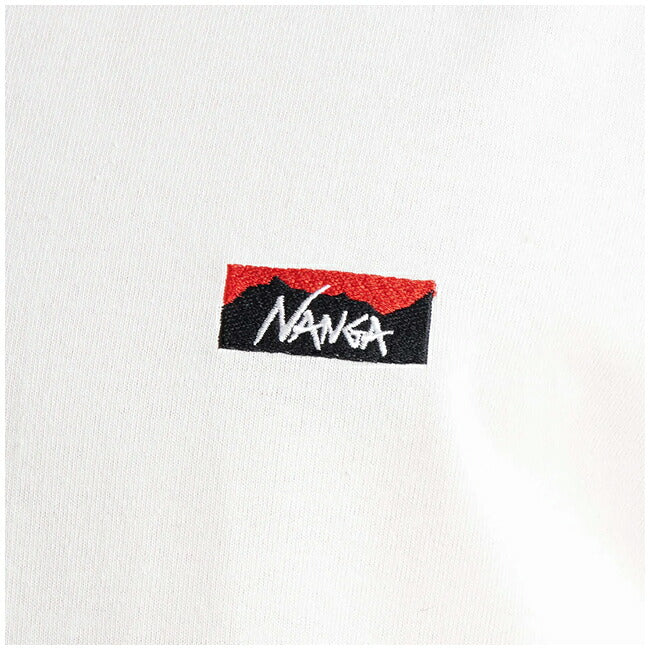 NANGA ナンガ ECO HYBRID BOX LOGO EMBROIDERY TEE エコハイブリッドボックスロゴエンブロイダリーティー