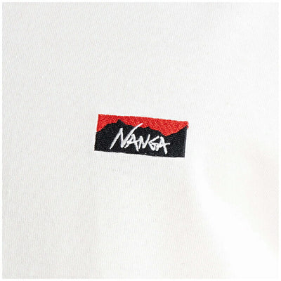 NANGA ナンガ ECO HYBRID BOX LOGO EMBROIDERY TEE エコハイブリッドボックスロゴエンブロイダリーティー