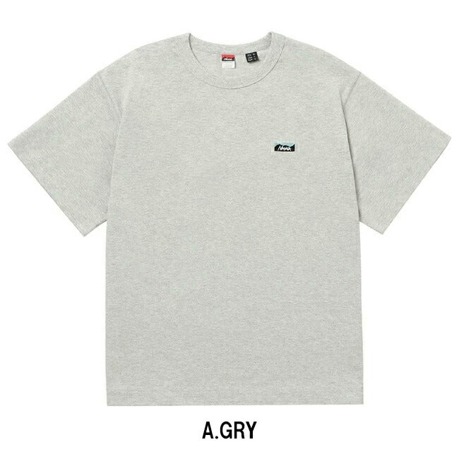 NANGA ナンガ ECO HYBRID BOX LOGO EMBROIDERY TEE エコハイブリッドボックスロゴエンブロイダリーティー