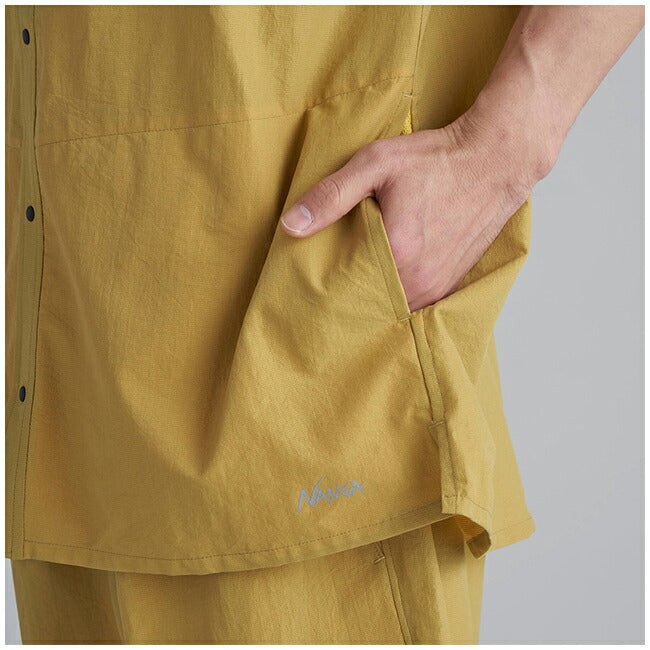 NANGA ナンガ DotAir COMFY S/S SHIRT ドットエアーコンフィーショートスリーブシャツ