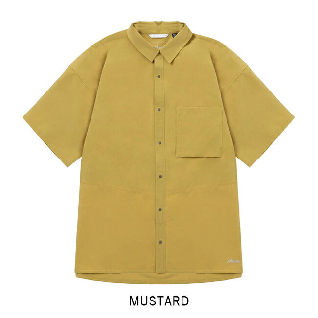NANGA ナンガ DotAir COMFY S/S SHIRT ドットエアーコンフィーショートスリーブシャツ