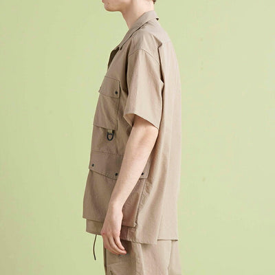 NANGA ナンガ DotAir UTILITY PK SHORT SLEEVE SHIRT ドットエアユーティリティーポケットショートスリーブシャツ