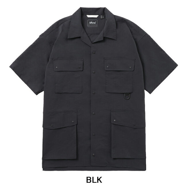 NANGA ナンガ DotAir UTILITY PK SHORT SLEEVE SHIRT ドットエアユーティリティーポケットショートスリーブシャツ