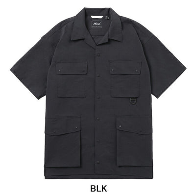 NANGA ナンガ DotAir UTILITY PK SHORT SLEEVE SHIRT ドットエアユーティリティーポケットショートスリーブシャツ