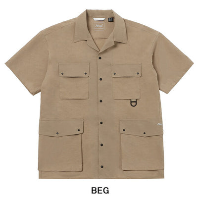 NANGA ナンガ DotAir UTILITY PK SHORT SLEEVE SHIRT ドットエアユーティリティーポケットショートスリーブシャツ